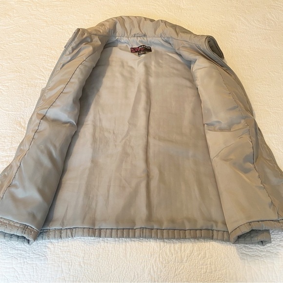 Peck & Peck Puffer Zip Front Gray Vest - XL - Picture 11 of 12